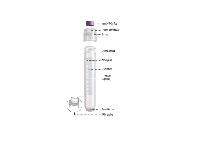 外ネジクライオチューブ REF102-1802